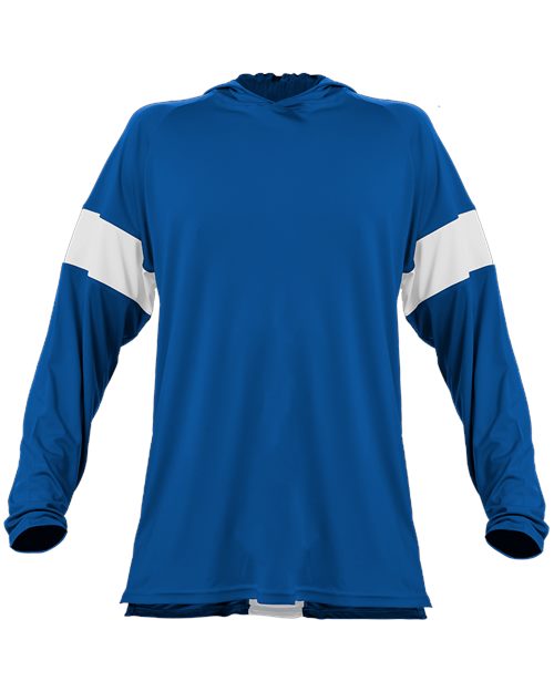 Unisex Contender Hooded Long Sleeve T-Shirt